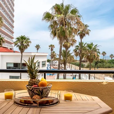 Charming Apartment Near Beach, Sea View Terrace Torremolinos Exterior photo